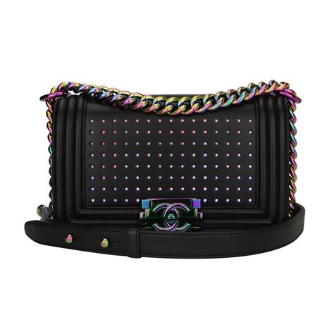 chanel led boy bag|chanel boyfriend bag small.